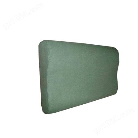 恒万服饰 民政应急救灾 军绿色硬质棉枕头 成人高低护颈枕头
