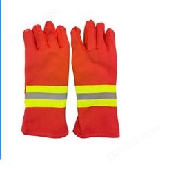 消防手套97款02款防火阻燃手套隔热险救援手套