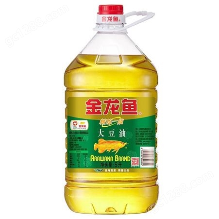 金龙鱼食用油 精炼一级大豆油 5L  重庆单位配送