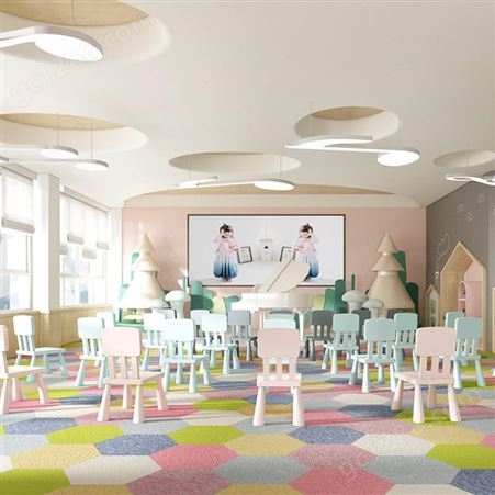 水立方六边形地毯拼接办公室尼龙彩色拼接地毯客厅满铺商用儿童房